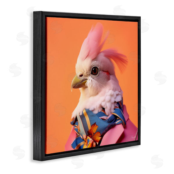 Stupell Industries Roozbeh | Stylish Bird Portrait