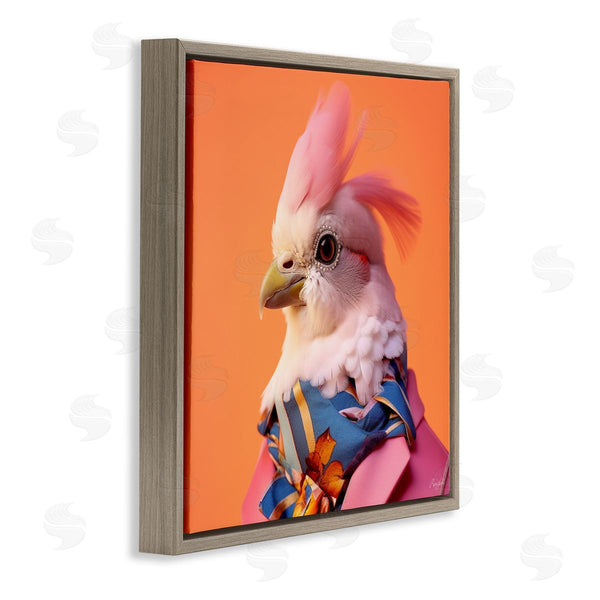 Stupell Industries Roozbeh | Stylish Bird Portrait