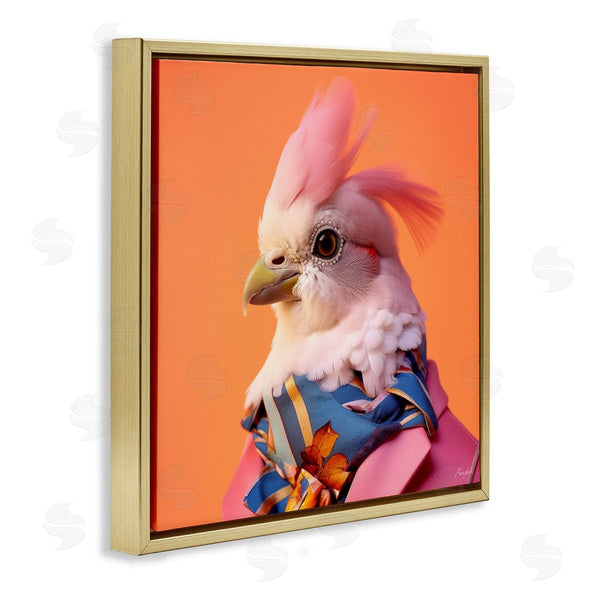 Stupell Industries Roozbeh | Stylish Bird Portrait