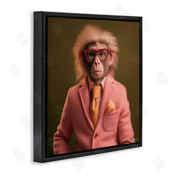 Stupell Industries Roozbeh | Stylish Monkey Portrait
