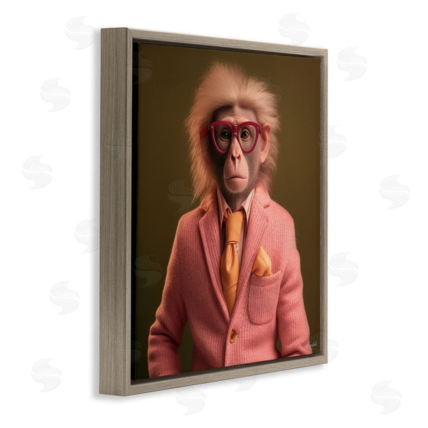 Stupell Industries Roozbeh | Stylish Monkey Portrait
