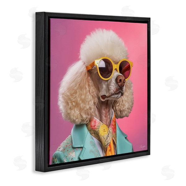 Stupell Industries Roozbeh | Stylish Poodle Portrait