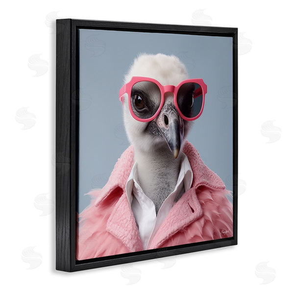 Stupell Industries Roozbeh | Trendy Ostrich In Pink