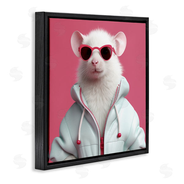 Stupell Industries Roozbeh | White Trendy Mouse