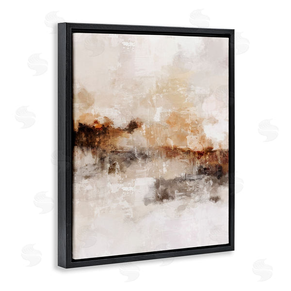 Stupell Industries Ros Ruseva | Beige & Brown Abstract