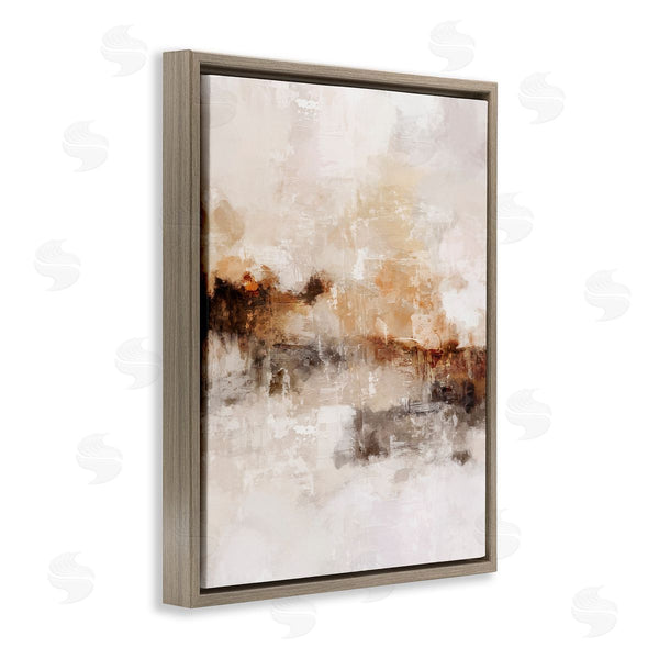 Stupell Industries Ros Ruseva | Beige & Brown Abstract