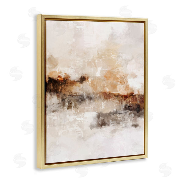 Stupell Industries Ros Ruseva | Beige & Brown Abstract