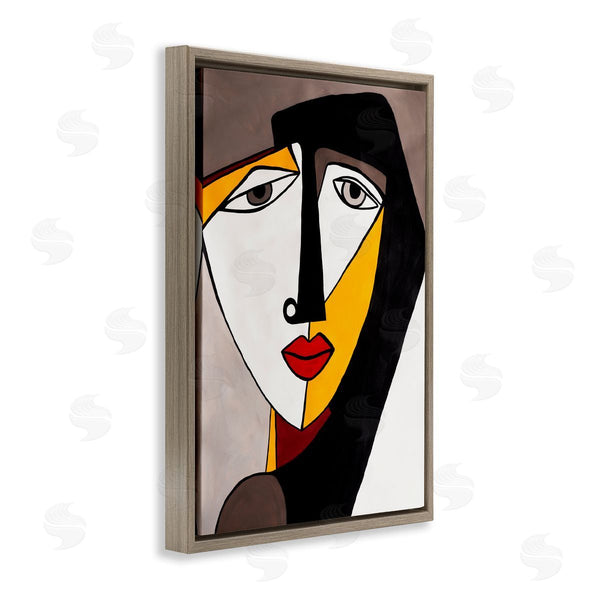Stupell Industries Ruth Fromstein | Cubist Bold Face