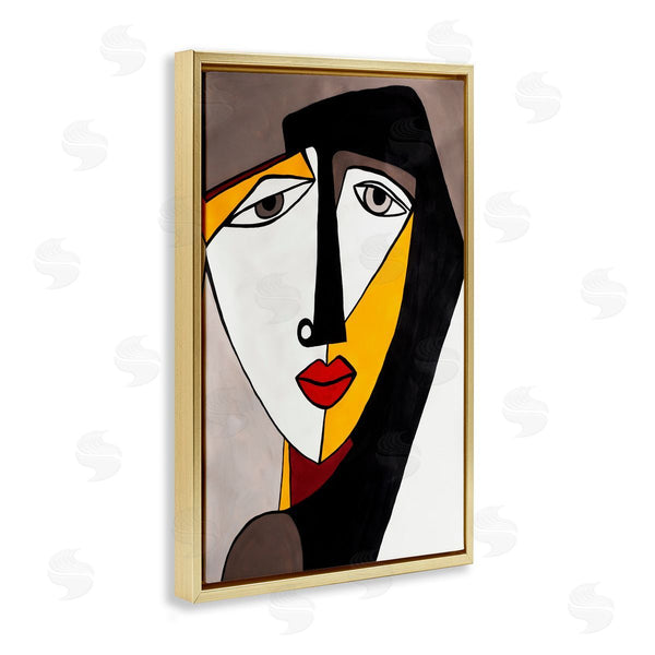 Stupell Industries Ruth Fromstein | Cubist Bold Face