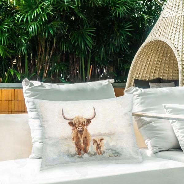 Stupell Industries Sara Baker | Highland Cow & Baby