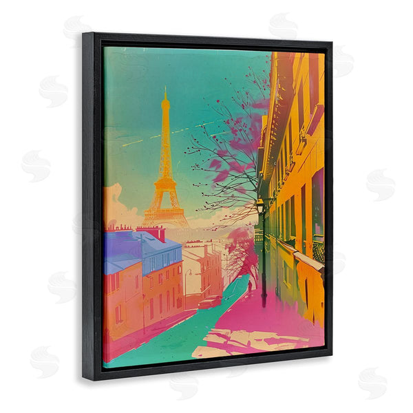 Stupell Industries Sasha | Abstract Paris Tower