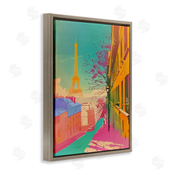 Stupell Industries Sasha | Abstract Paris Tower