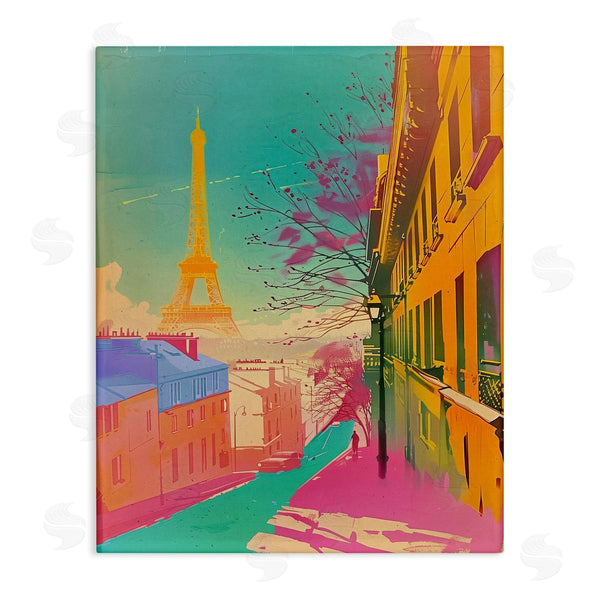 stupell industries Sasha | Abstract Paris Tower