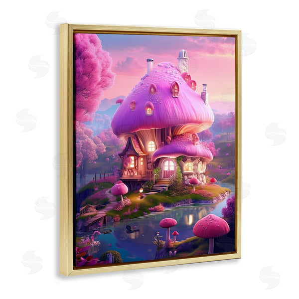 Stupell Industries Sasha | Forest Mushroom Cottage