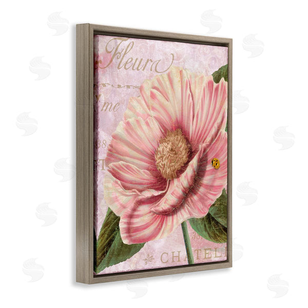 Stupell Industries Sasha | French Flower & Ladybug