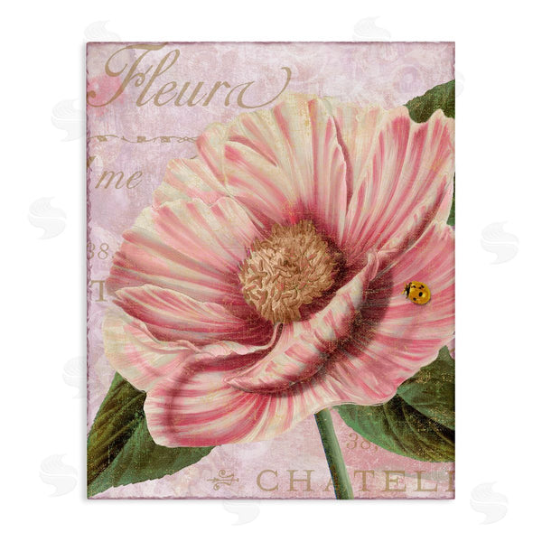 stupell industries Sasha | French Flower & Ladybug