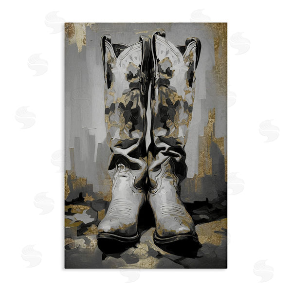 stupell industries Sasha | Glam Streaked Boots