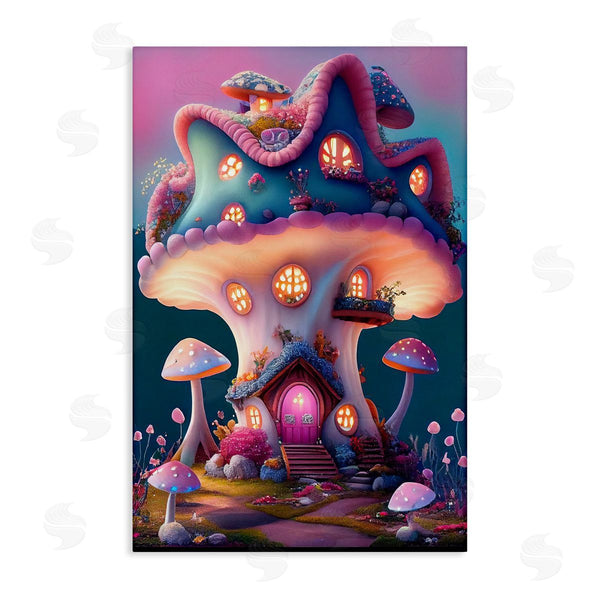 stupell industries Sasha | Mushroom Cottage House