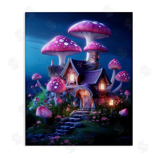 stupell industries Sasha | Mystical Forest Cottage