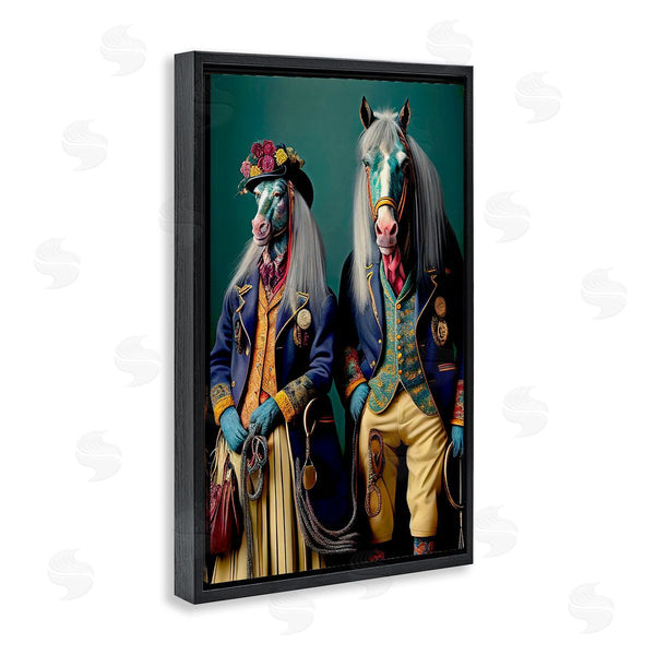 Stupell Industries Sasha | Old Fashioned Horses