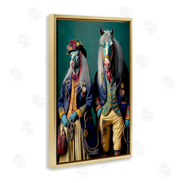 Stupell Industries Sasha | Old Fashioned Horses