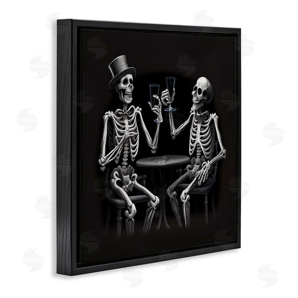 Stupell Industries Sasha | Spooky Skeletons Cheers