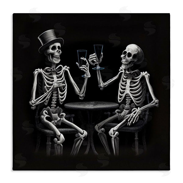 stupell industries Sasha | Spooky Skeletons Cheers