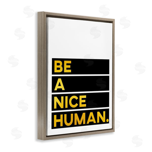 Stupell Industries Seven Trees | Be A Nice Human