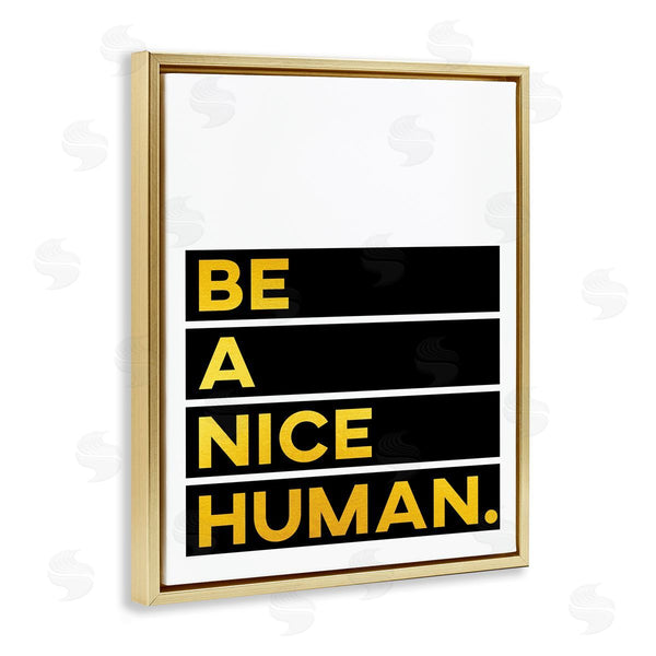 Stupell Industries Seven Trees | Be A Nice Human