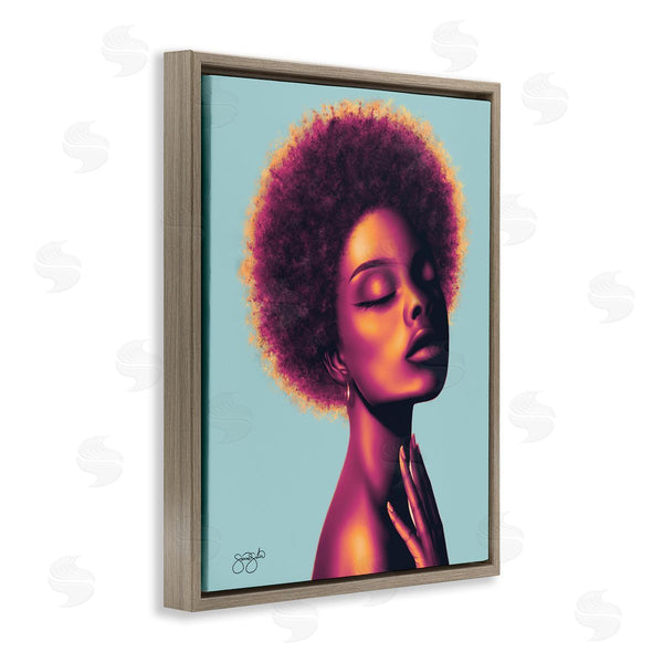 Stupell Industries Sierra Siler | Blue Maya Portrait