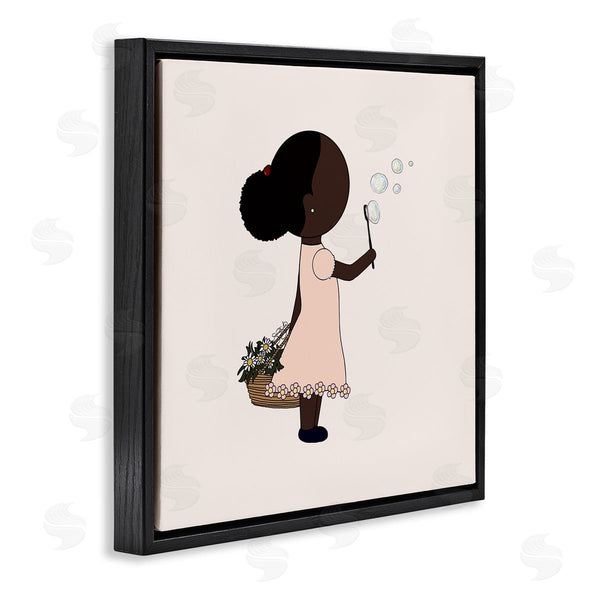Stupell Industries Sierra Siler | Girl With Bubbles