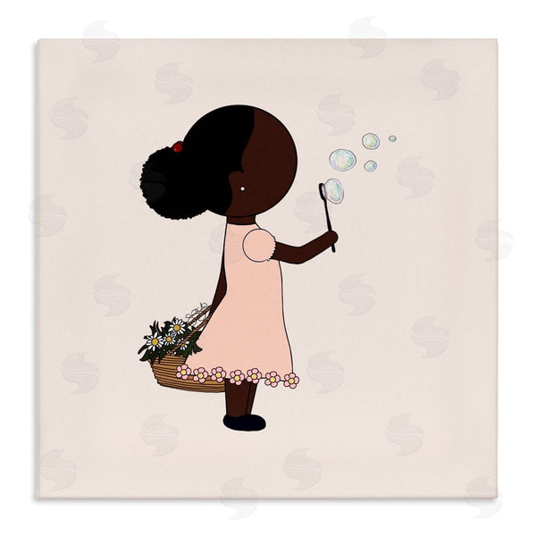 stupell industries Sierra Siler | Girl with Bubbles