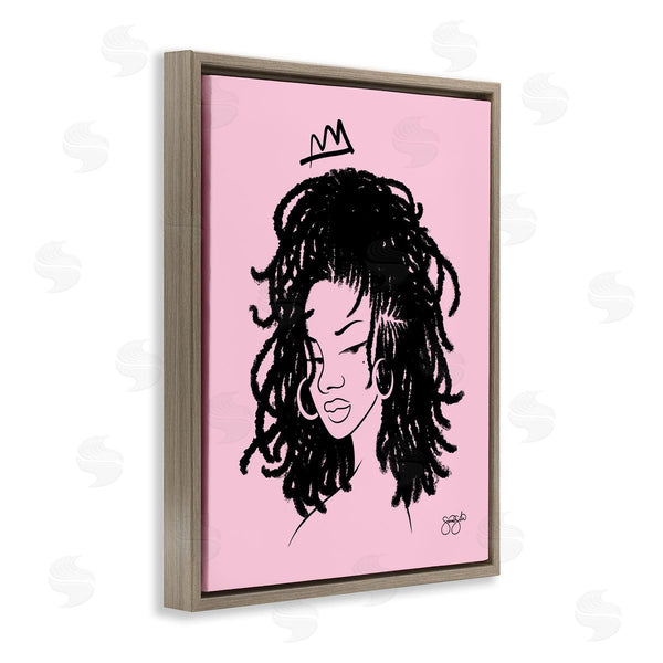 Stupell Industries Sierra Siler | Pink Liz Portrait