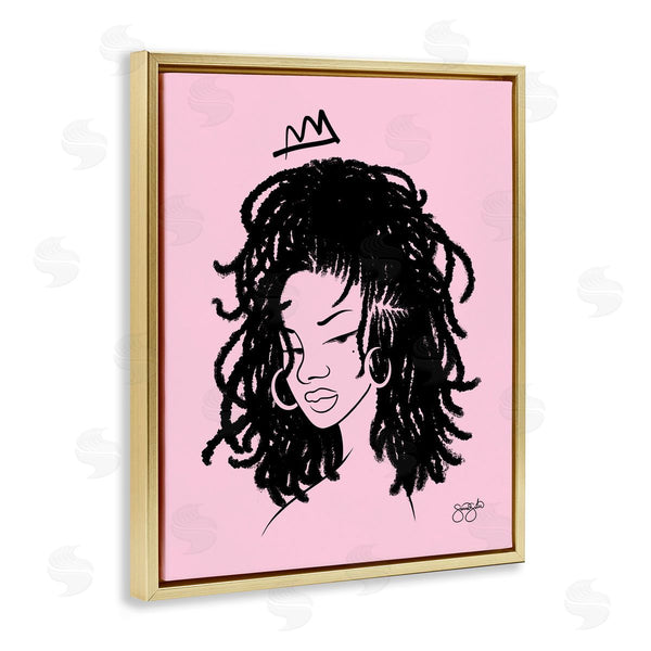 Stupell Industries Sierra Siler | Pink Liz Portrait