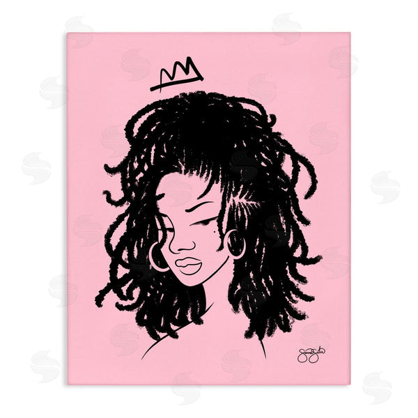 stupell industries Sierra Siler | Pink Liz Portrait