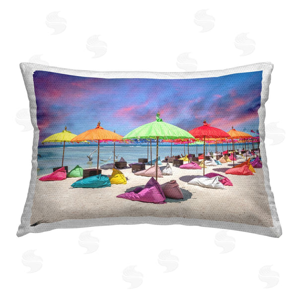 Stupell Industries Silver | Beach Resort Umbrellas