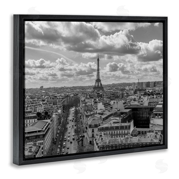 Stupell Industries Silver | Urban France Cityscape