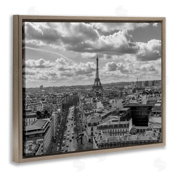 Stupell Industries Silver | Urban France Cityscape