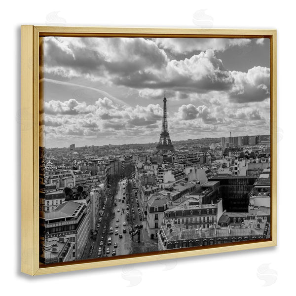 Stupell Industries Silver | Urban France Cityscape
