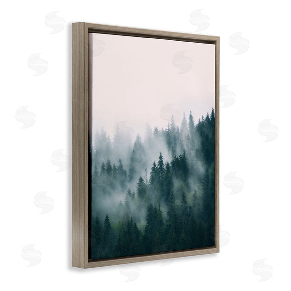 Stupell Industries Sisi And Seb | Misty Forest Trees