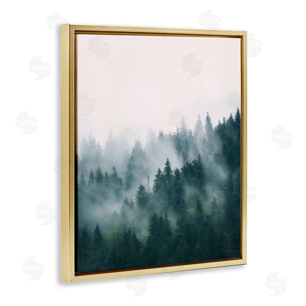 Stupell Industries Sisi And Seb | Misty Forest Trees
