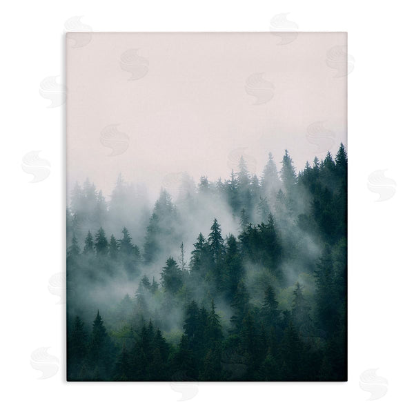 stupell industries Sisi and Seb | Misty Forest Trees