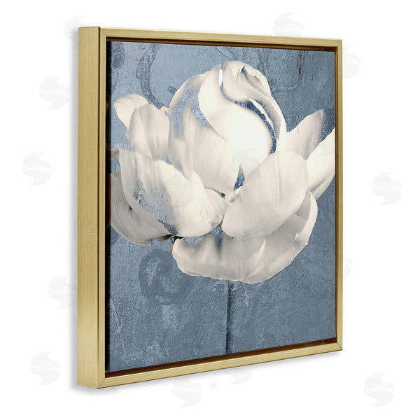 Stupell Industries Sophie 6 | Gilded Blue Rose