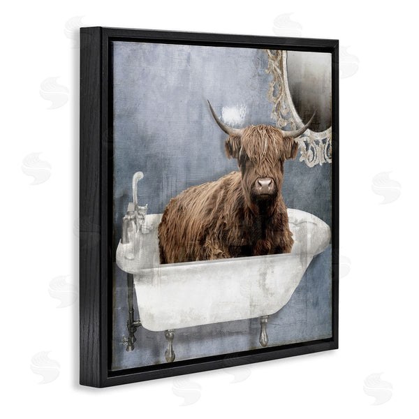 Stupell Industries Sophie 6 | Le Bain Bleu Cattle