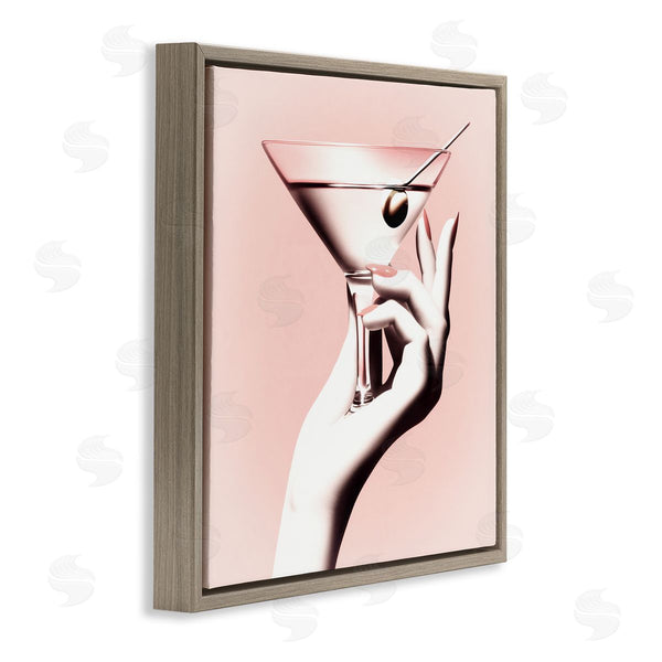 Stupell Industries Sophie 6 | Martini Stirred Pink