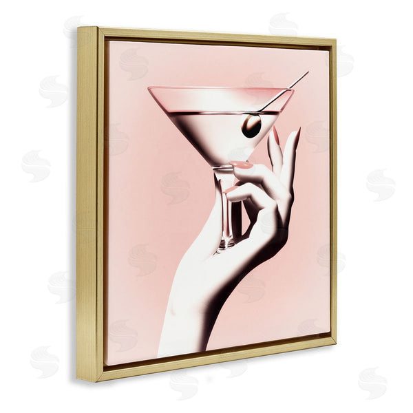 Stupell Industries Sophie 6 | Martini Stirred Pink