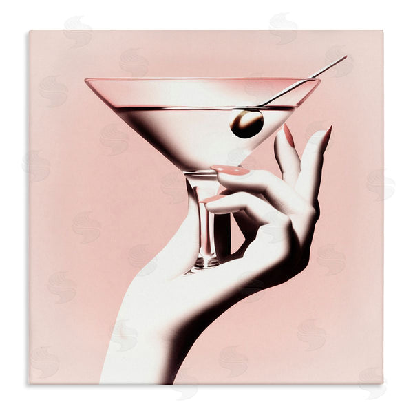 stupell industries Sophie 6 | Martini Stirred Pink