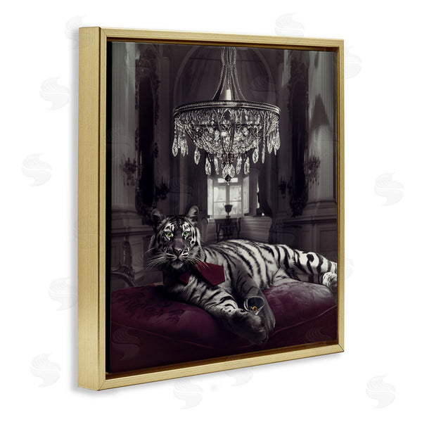 Stupell Industries Sophie 6 | Opulent Tiger Martini
