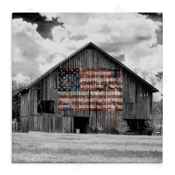 stupell industries Sophie 6 | Patriotic Rustic Barn