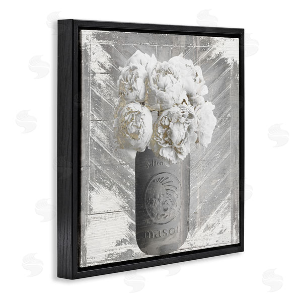 Stupell Industries Sophie 6 | Peony In Rustic Jar